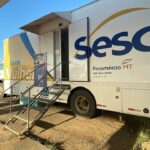 Carreta do Sesc Saúde Mulher inicia atendimentos em Juara com exames gratuitos para prevenção do câncer