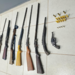 Homem é preso pelo Batalhão Ambiental com armas, munições e carne de animal silvestre