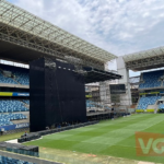 Estrutura do show do Guns N’ Roses mobiliza 3 mil profissionais na Arena Pantanal Estrutura do show do Guns N’ Roses mobiliza 3 mil profissionais na Arena Pantanal